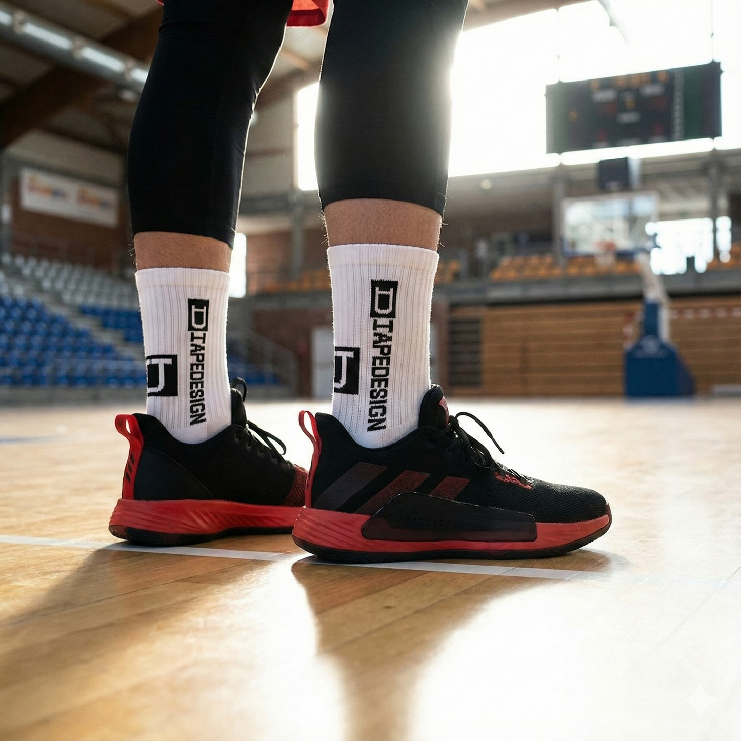 1 Çift BasketBounce™ Kaydırmaz Çorap